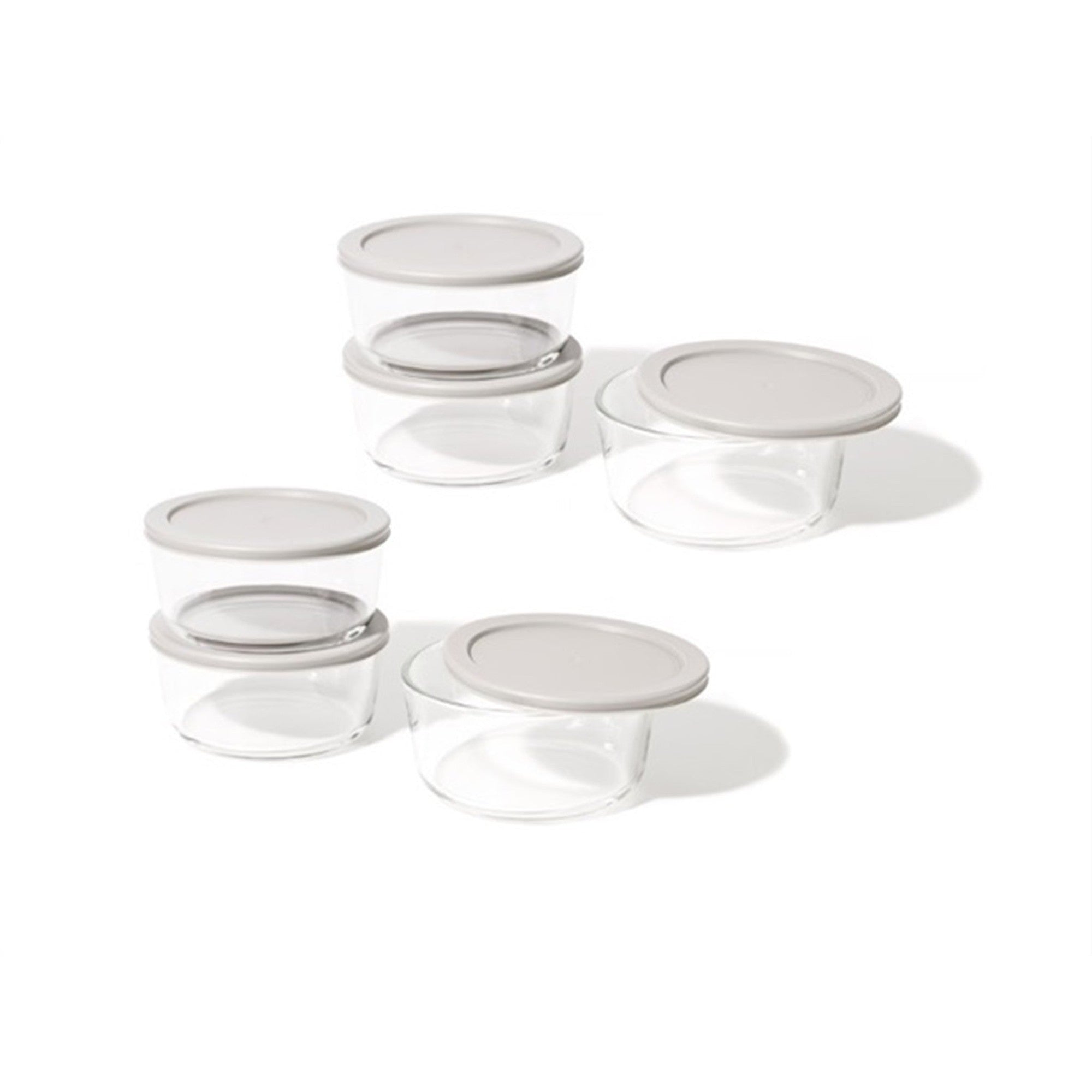 Glass Food Storage Containers — Set of 12