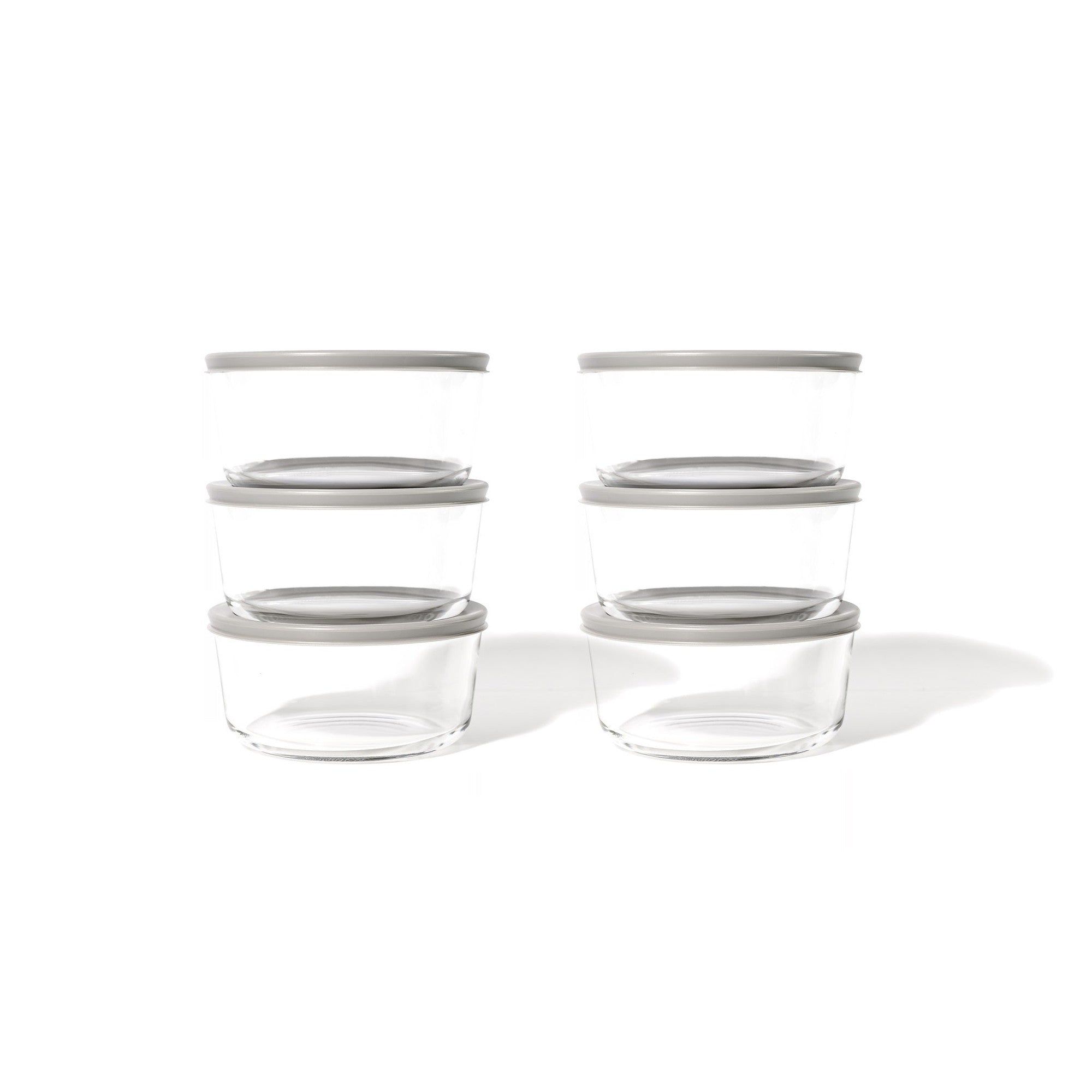Glass Food Storage Containers — Set of 12