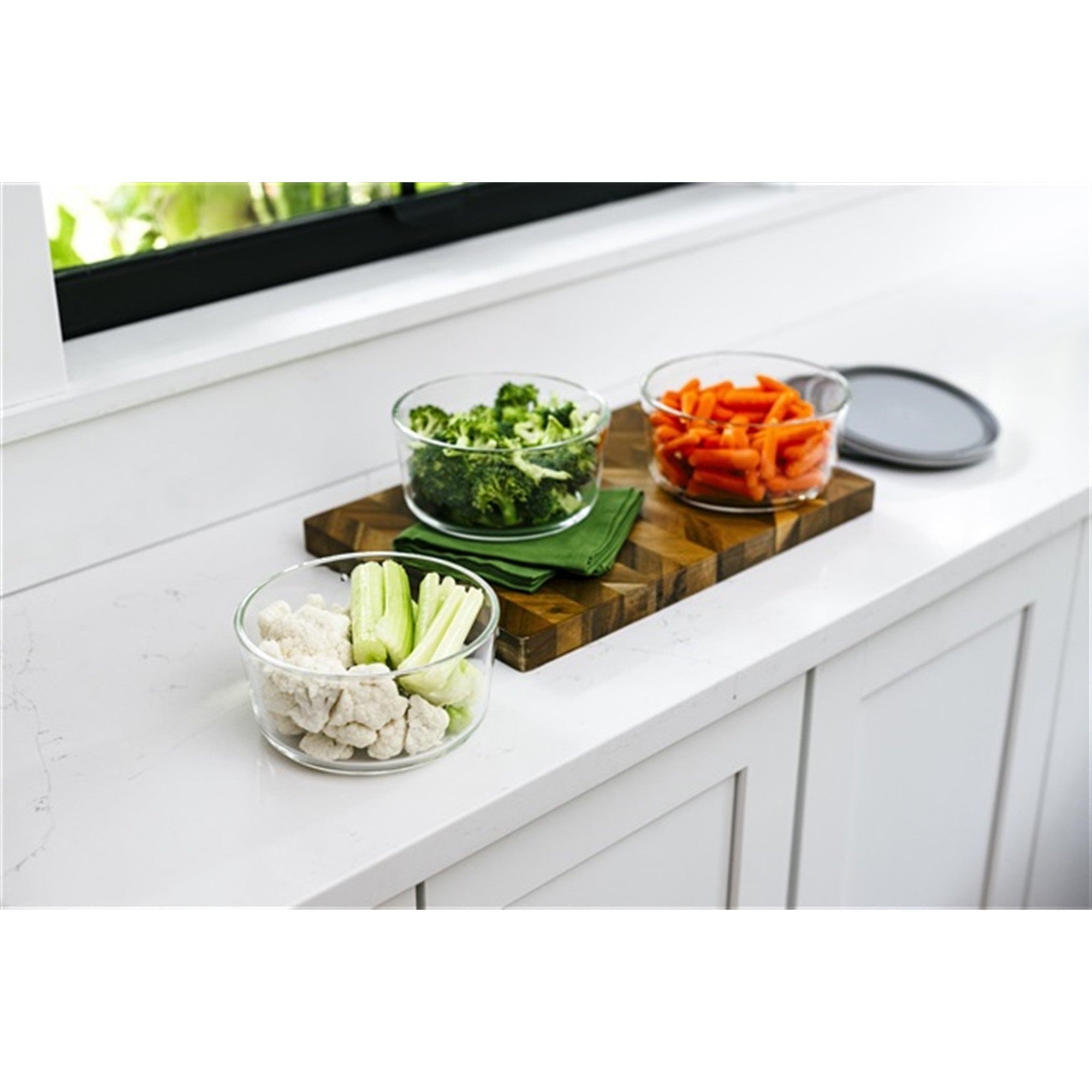 Glass Food Storage Containers — Set of 12