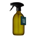 Refillable Glass Spray Bottle — Green