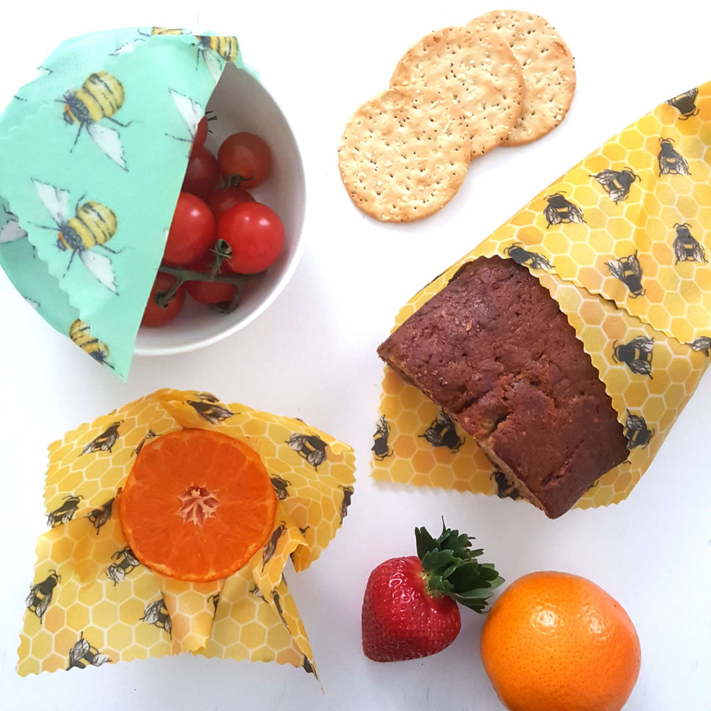 Beeswax Food Wraps — Set of 3